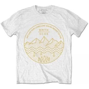 Bring Me The Horizon - Shadow Moses Unisex Large T-Shirt - White