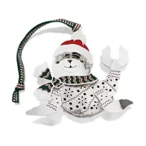 Newbridge Silverware Silver Plated Seal Pup Christmas Decoration - P59165