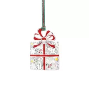 Newbridge Silverware Christmas Gift Box Tree Decoration