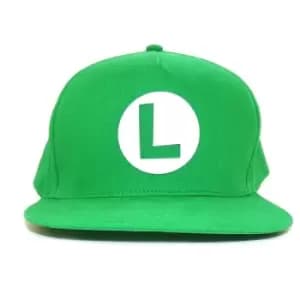 Nintendo Super Mario - Badge Luigi (Snapback Cap) One Size