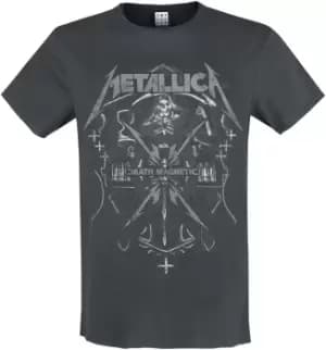 Metallica Amplified Collection - Death Magnatic T-Shirt charcoal