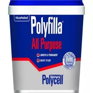 Polycell Trade Polyfilla Ready Mixed All Purpose Filler - 1kg