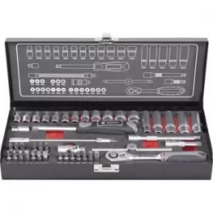 TOOLCRAFT Bit set Metric 1/4 (6.3 mm) 45 Piece 826386