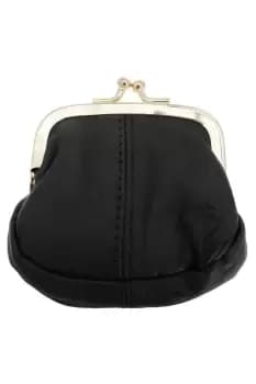 Soft Leather Coin Purse With Metal Clasp