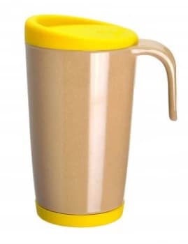 OLPRO Husk Cafe Mug - Yellow