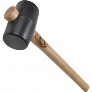 Thor Black Rubber Mallet 325g