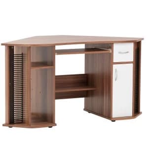 Alphason Lyndon Workcentre Desk - Walnut