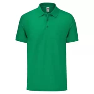 Fruit of the Loom Mens Tailored Polo Shirt (XXL) (Green Heather)