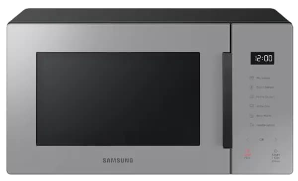 Samsung Glass Front 23 Litre Solo Microwave - Slate Gray in Grey (MS23T5018AG/EU)