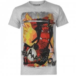Character Marvel T Shirt Mens - Deadpool Sword