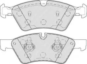 Ferodo FDB1830 Brake Pad Set Front Axle Premier Car