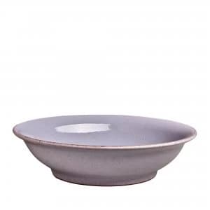 Denby Heritage Lilac Heath Large Shallow Bowl