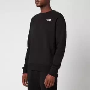 The North Face Mens Raglan Redbox Sweatshirt - TNF Black/TNF White - S