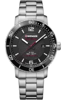 Mens Wenger Roadster Black Night Watch 011841104
