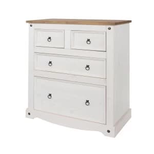 Halea 4-Drawer Chest - White