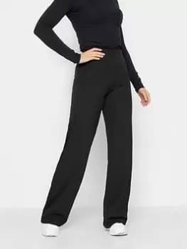 Long Tall Sally Wide Leg Yoga Pant 34in, Black, Size 10, Length 34, Women