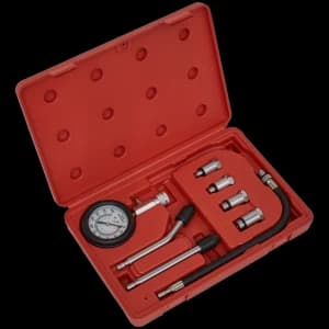 Sealey 6 Piece Compression Test Kit