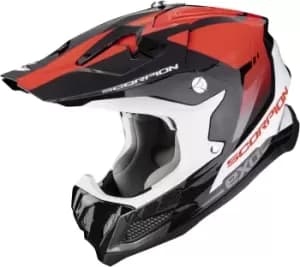 Scorpion VX-22 Air Attis Motocross Helmet, black-red, Size L, black-red, Size L