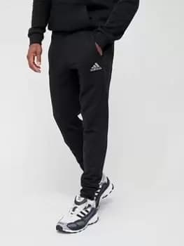 adidas Fleece Colourblock Pants - Black Size M Men