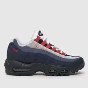 Nike Navy Air Max 95 Recraft Boys Youth Trainers