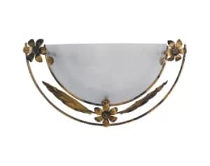 RICCIO Wall Uplight White 40x20cm