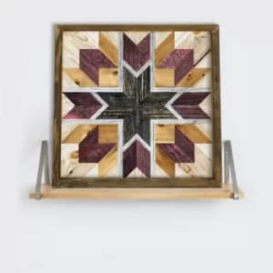 TAH027 Multicolor Decorative Framed MDF Painting