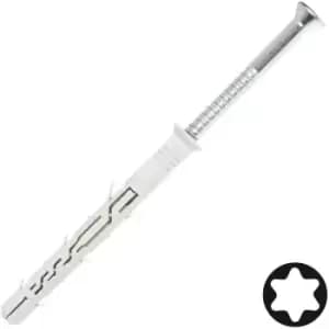 DEWALT - 10 x 100mm Countersunk Frame Fixing - Pack of 50 - Silver