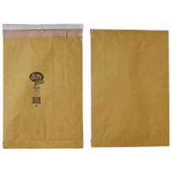 Jiffy Green Size 6 Padded Bag Envelopes 295 x 458mm Peal and Seal Brown 1 x Pack of 50 Envelopes