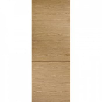 LPD Lille Fully Finished Oak Internal Flush FD30 Fire Door - 1981mm x 838mm (78 inch x 33 inch)