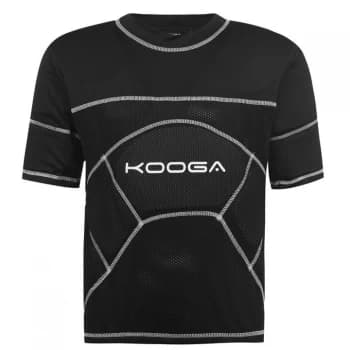 KooGa Shoulder Pad Top Junior Boys - Black