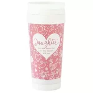 Arora 7562 Said with Sentiment Travel Mug - Daughter Stainless Steel