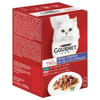 Purina Gourmet Mon Petit Poultry Variety Cat Food 6 x 50g