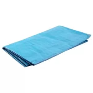 Rolson Tarpaulin, 2.7x1.8m, Blue