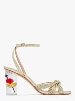 Kate Spade Happy Hour Sandals, Gold, 5.5
