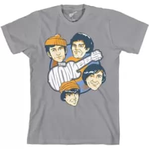 The Monkees - Vinyl Heads Unisex XX-Large T-Shirt - Grey