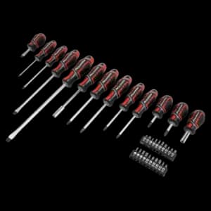 Screwdriver & Bit Set33 Piece GripMax