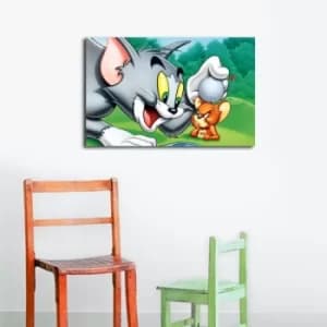 4570CO-19 Multicolor Decorative Canvas Painting