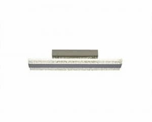 Wall Lamp Rectangular 40cm 16W LED 4000K, 1120lm, Chrome