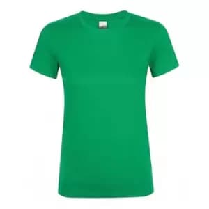 SOLS Womens/Ladies Regent Short Sleeve T-Shirt (XXL) (Kelly Green)