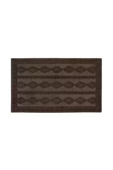 Knit Rubber Backed Indoor Doormat 40x60cm Brown