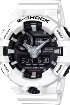 Mens Casio G-Shock Alarm Chronograph Watch GA-700-7AER