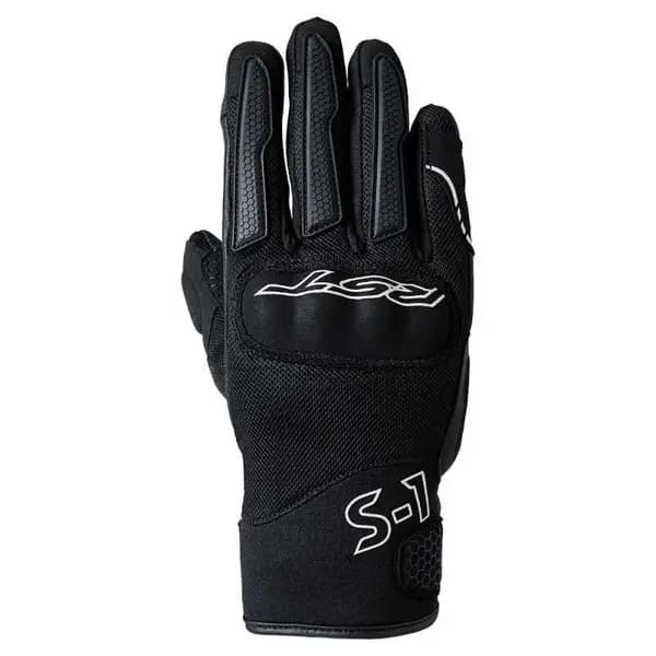 RST S1 Mesh Ce Mens Glove Black White 11