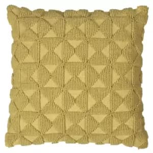 Varma Geometric Cushion Honey