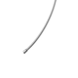 Wickes Double Interlock Shower Hose - Chrome 1.5m