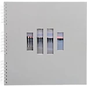 Exacompta Traditional Photo Albums ZEN, 32x32cm, Pearl Grey, Pack of 1