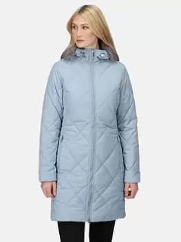 Regatta Fritha II Quilted Jacket - Grey, Size 24, Women