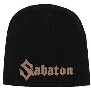 Sabaton - Logo Unisex Beanie Hat - Black
