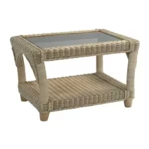 Desser Stamford Coffee Table and Glass
