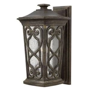 1 Light Medium Outdoor Wall Lantern Autumn IP44, E27