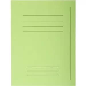 Forever Square Cut Folders Printed, Green, 5 Packs of 50